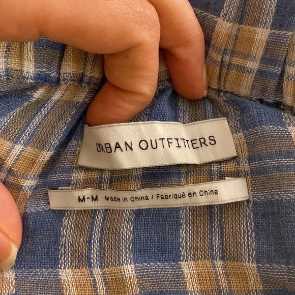 Urban Outfitters long plaid dress with beautiful unique back! - Picture 8 of 8